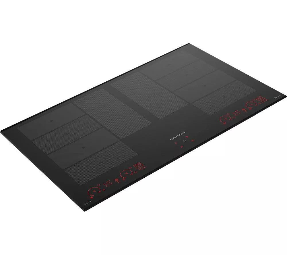 GRUNDIG Flexi GIEI848981IH 80 cm Electric Induction Smart Hob - Black