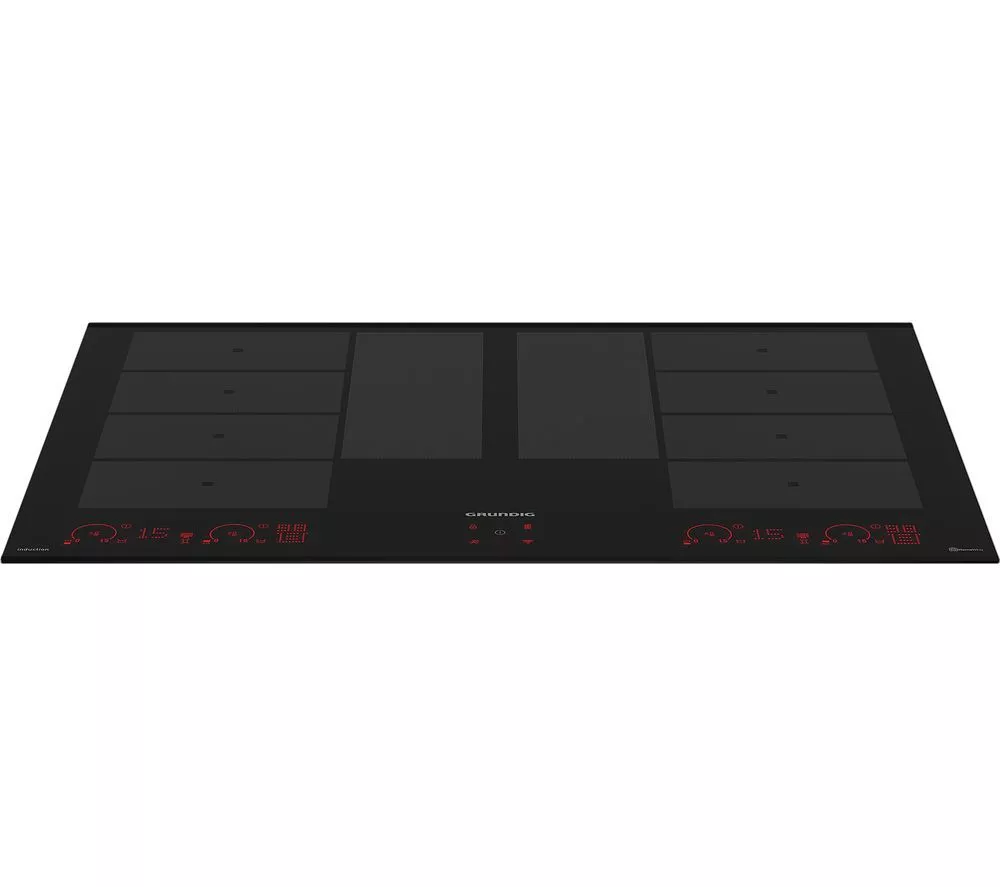 GRUNDIG Flexi GIEI848981IH 80 cm Electric Induction Smart Hob - Black