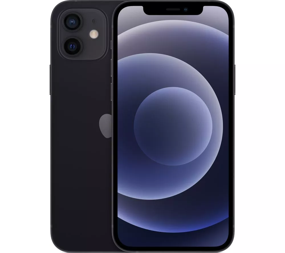APPLE Refurbished iPhone 12 - 64 GB, Black (Very Good Condition)