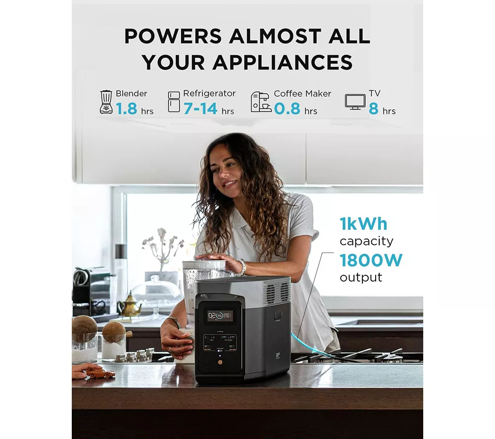 ECOFLOW DELTA 2 1024 Wh Portable Power Station