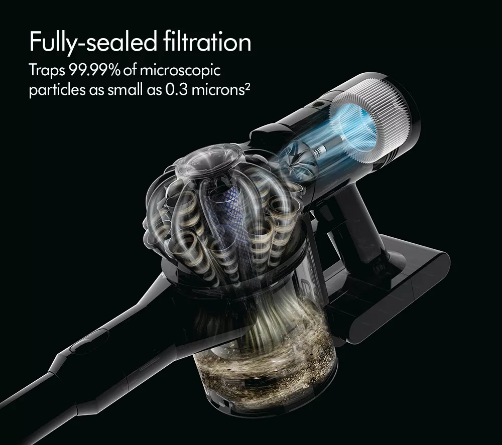 DYSON V8 Total Clean Cordless Vacuum Cleaner - Nickel & Black