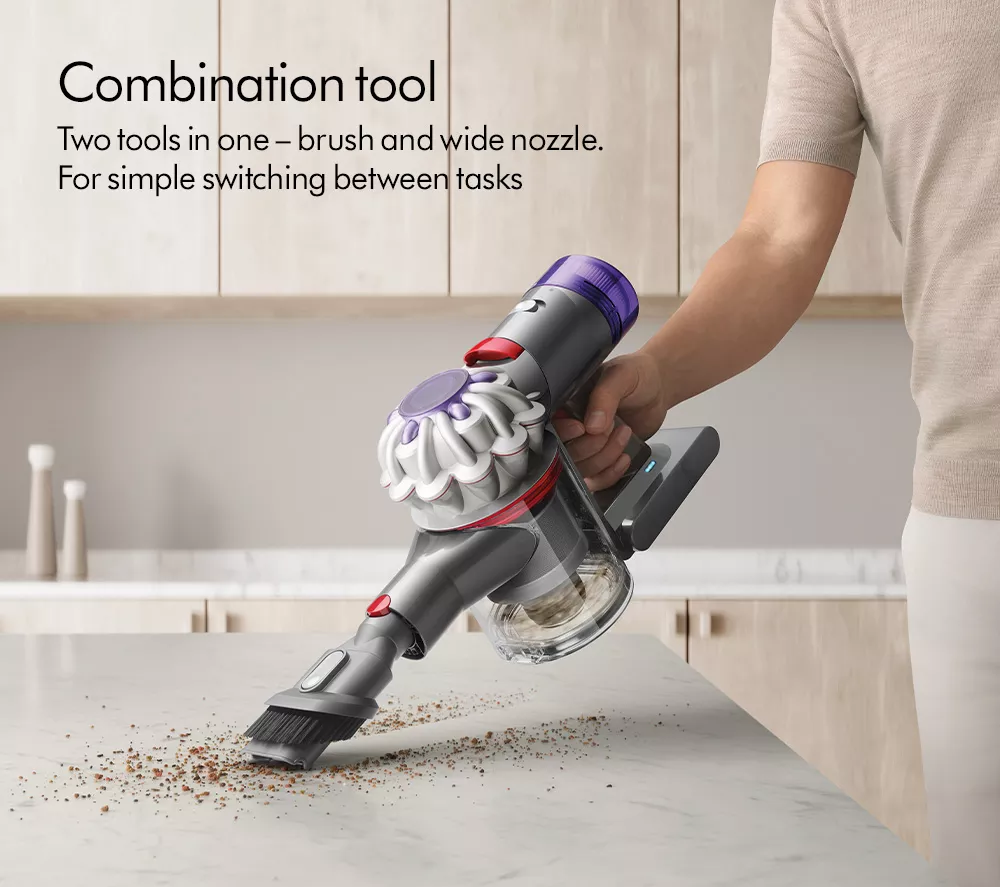 DYSON V8 Total Clean Cordless Vacuum Cleaner - Nickel & Black