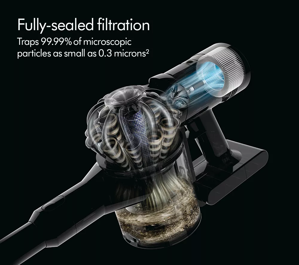 DYSON V8 Total Clean Cordless Vacuum Cleaner - Nickel & Black