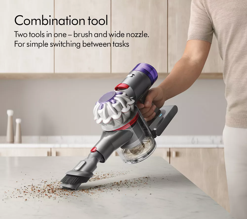 DYSON V8 Total Clean Cordless Vacuum Cleaner - Nickel & Black