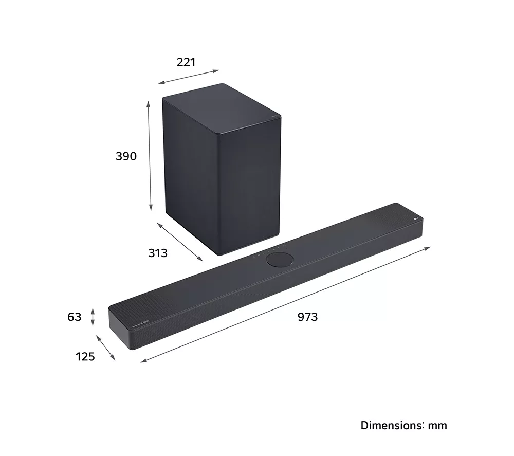 LG USC9S 3.1.3 Wireless Sound Bar with Dolby Atmos