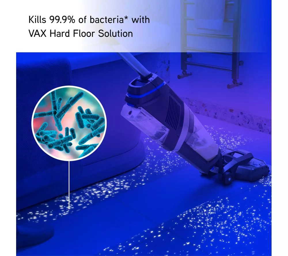VAX ONEPWR Glide 2 Upright Hard Floor Cleaner - Graphite & Blue
