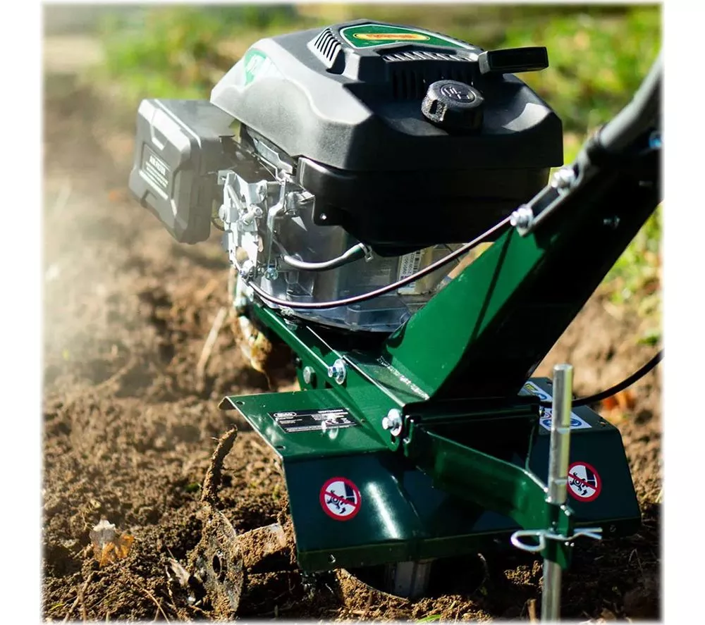 WEBB WEPT360MM Petrol Tiller - Black & Green