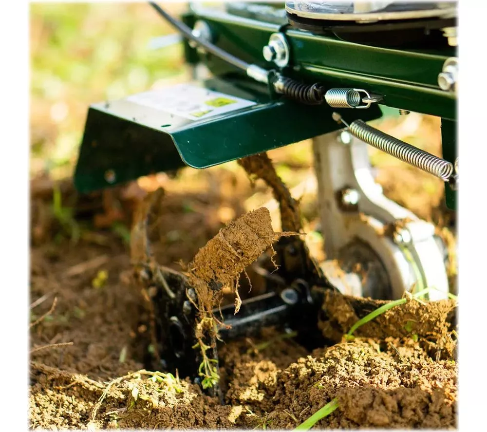 WEBB WEPT360MM Petrol Tiller - Black & Green