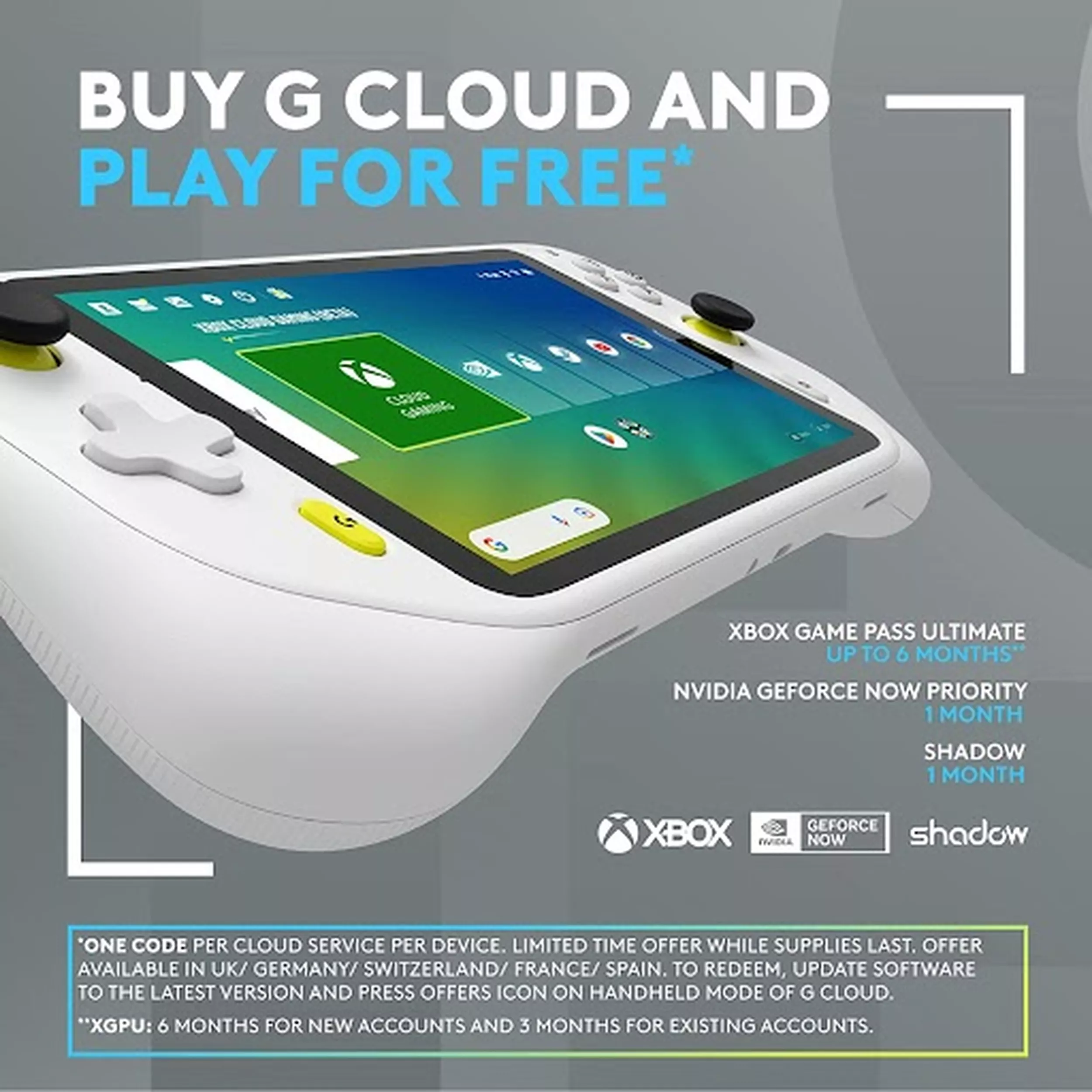 LOGITECH G CLOUD Handheld Gaming Console