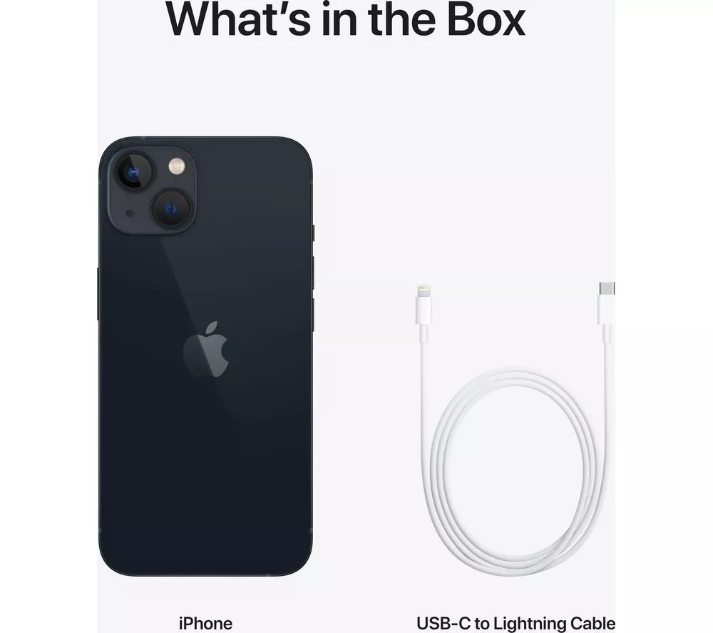 APPLE Refurbished iPhone 13 - 128 GB, Midnight (Excellent Condition)