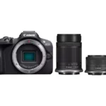 CANON EOS R100 Mirrorless Camera with RF-S 18-45 mm f 4.5-6.3 IS STM & 55-210 mm f 5-7.1 IS STM Lens