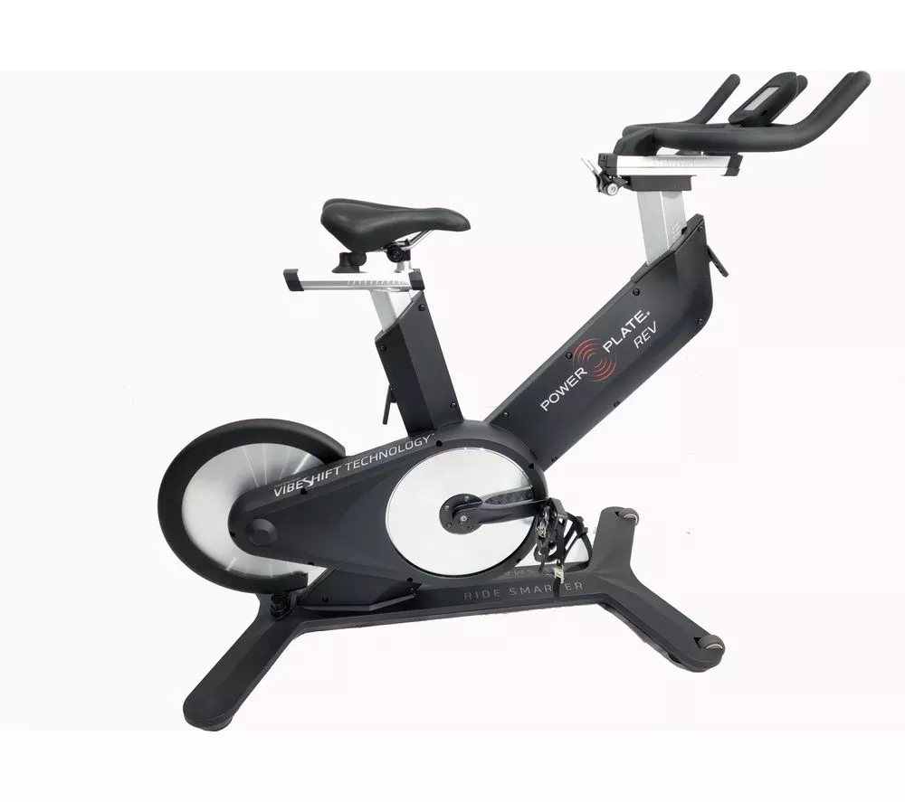 POWER PLATE REV Vibration Exercise Bike - Black