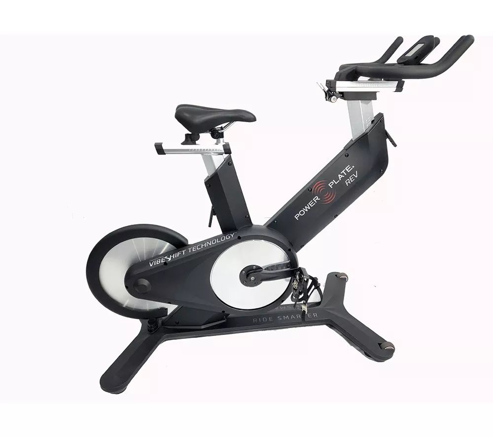 POWER PLATE REV Vibration Exercise Bike - Black