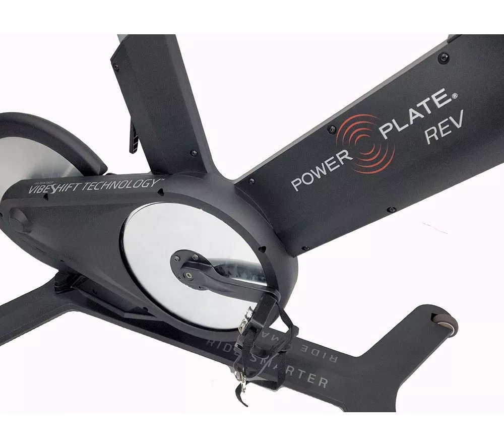 POWER PLATE REV Vibration Exercise Bike - Black