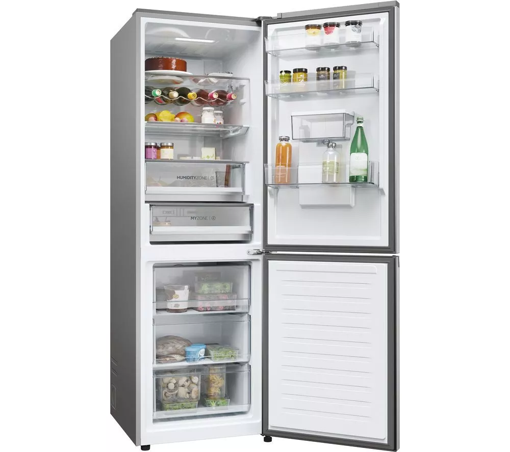 HAIER HDPW5618DWPK Smart 60 40 Fridge Freezer - Inox