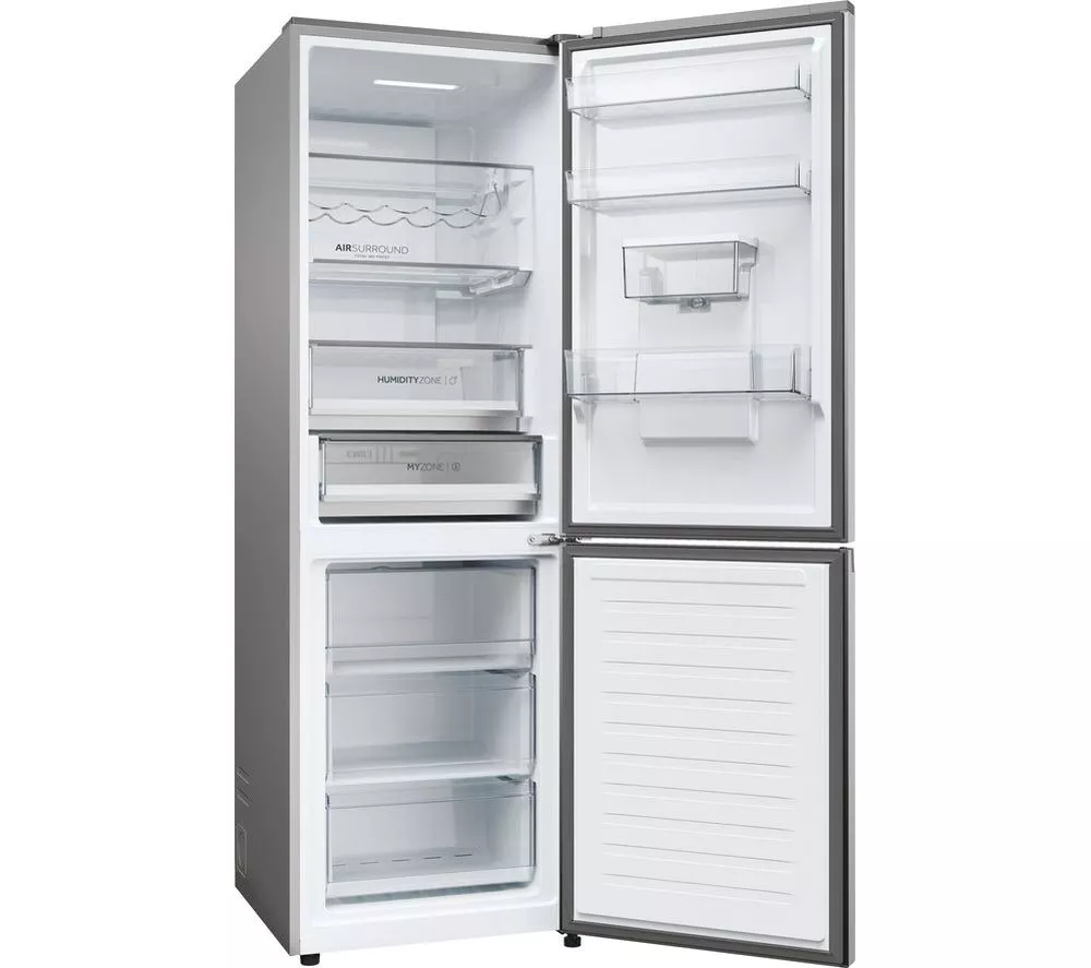 HAIER HDPW5618DWPK Smart 60 40 Fridge Freezer - Inox