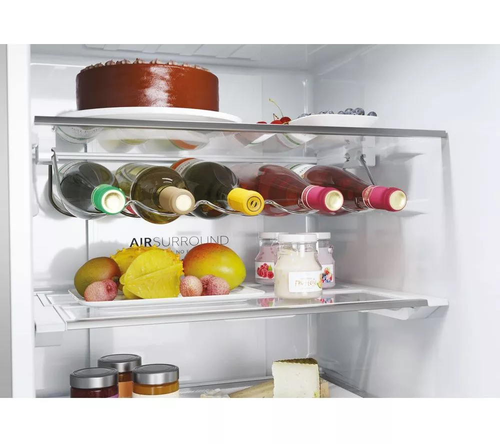 HAIER HDPW5618DWPK Smart 60 40 Fridge Freezer - Inox