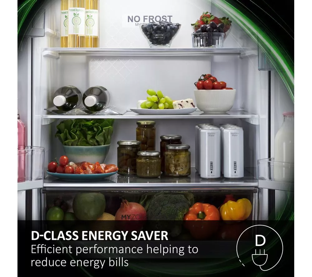 HAIER HDPW5618DWPK Smart 60 40 Fridge Freezer - Inox