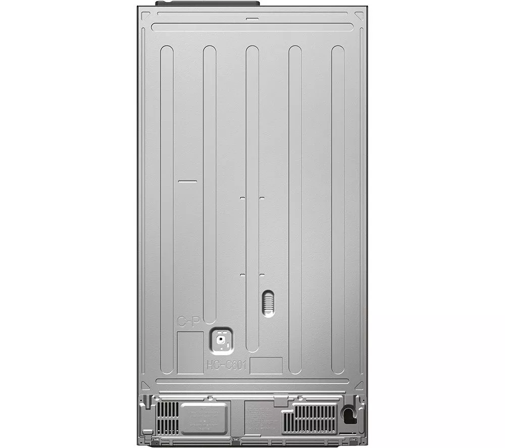 HAIER HSW59F18EIPT American-Style Smart Fridge Freezer - Slate Black