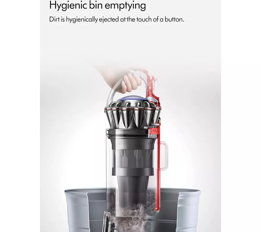 DYSON Ball Animal Origin Upright Bagless Vacuum Cleaner - Nickel & Silver