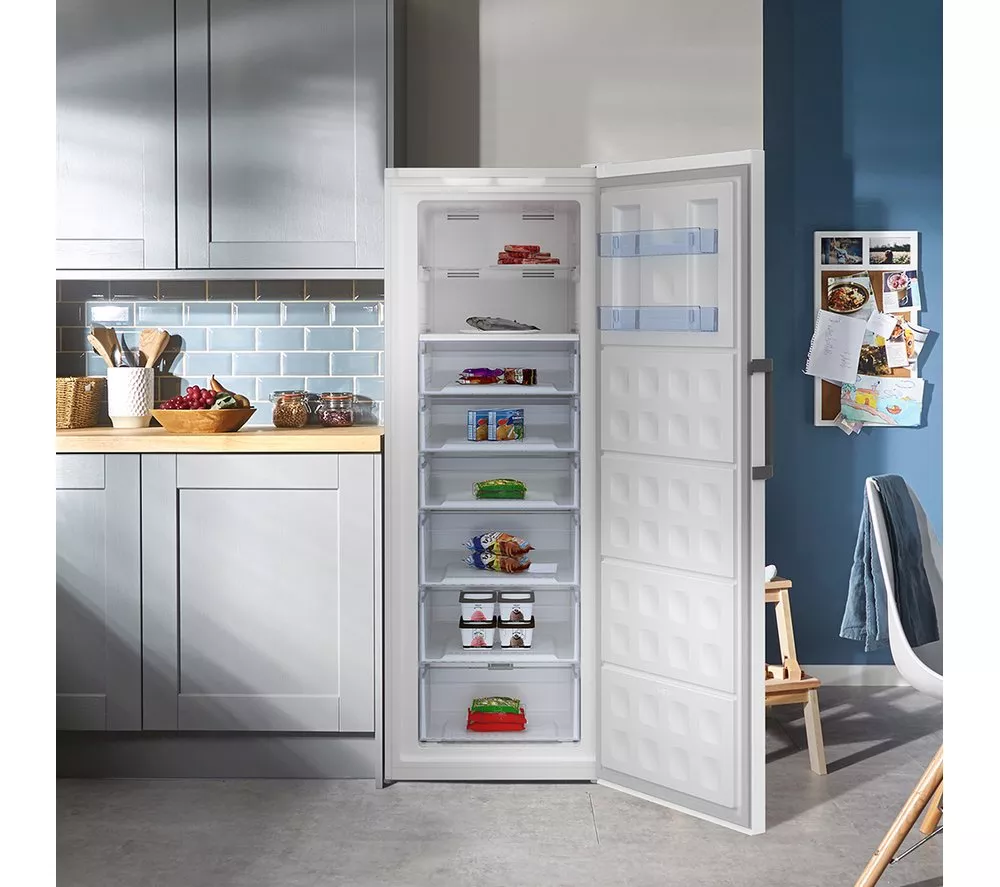 BEKO Pro FFEP5791W Tall Freezer - White