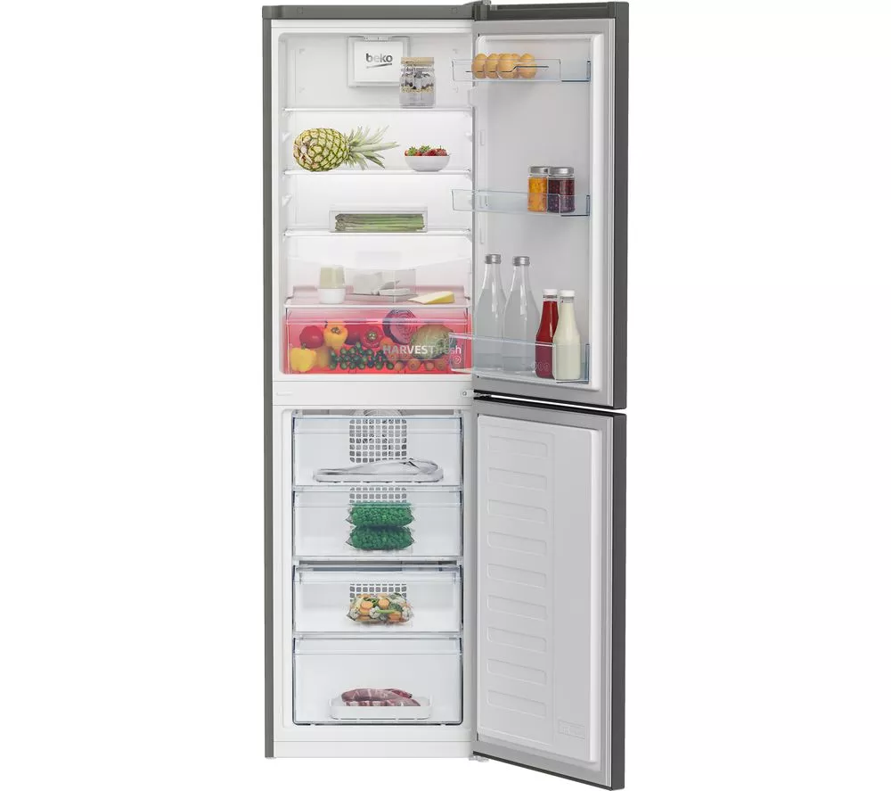 BEKO Pro HarvestFresh CNG4582VA 50/50 Fridge Freezer - Anthracite