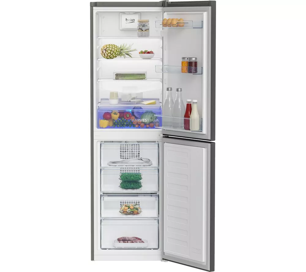 BEKO Pro HarvestFresh CNG4582VA 50/50 Fridge Freezer - Anthracite
