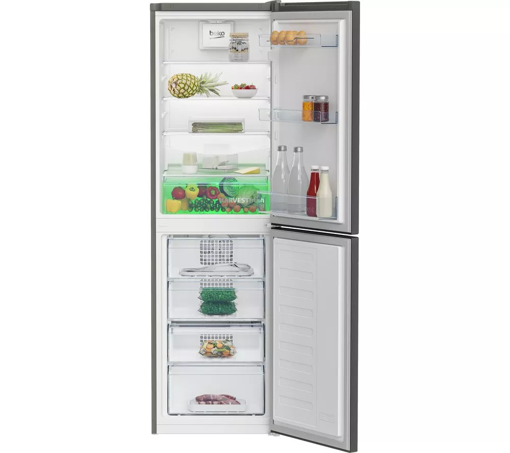 BEKO Pro HarvestFresh CNG4582VA 50/50 Fridge Freezer - Anthracite