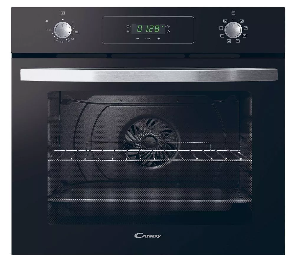 CANDY FCT686NR Electric Pyrolytic Oven - Black