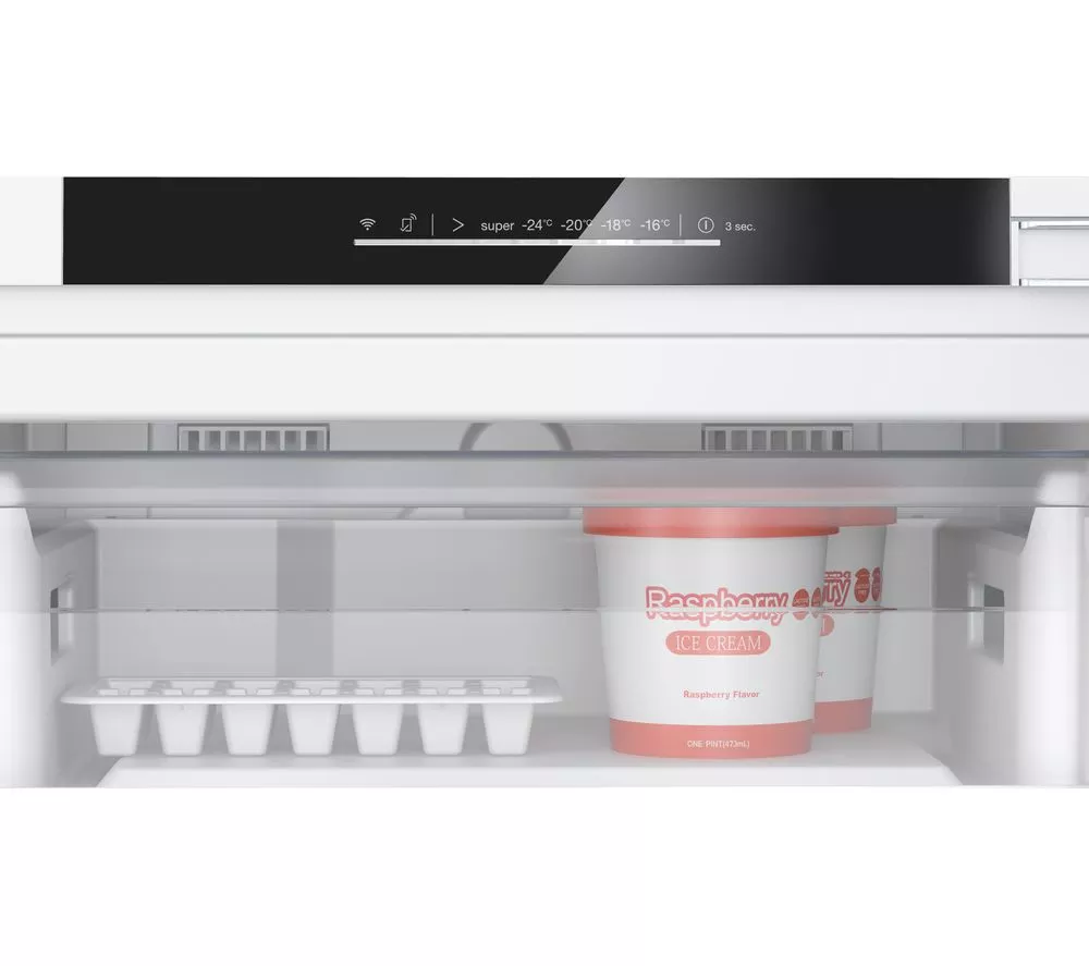 BOSCH Series 4 GUN21VFE0G Integrated Undercounter Freezer - Fixed Hinge