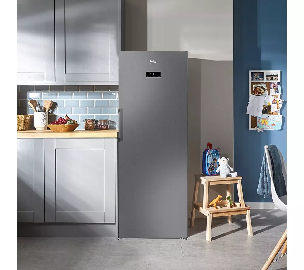 BEKO Pro FFEP5791PS Tall Freezer - Stainless Steel