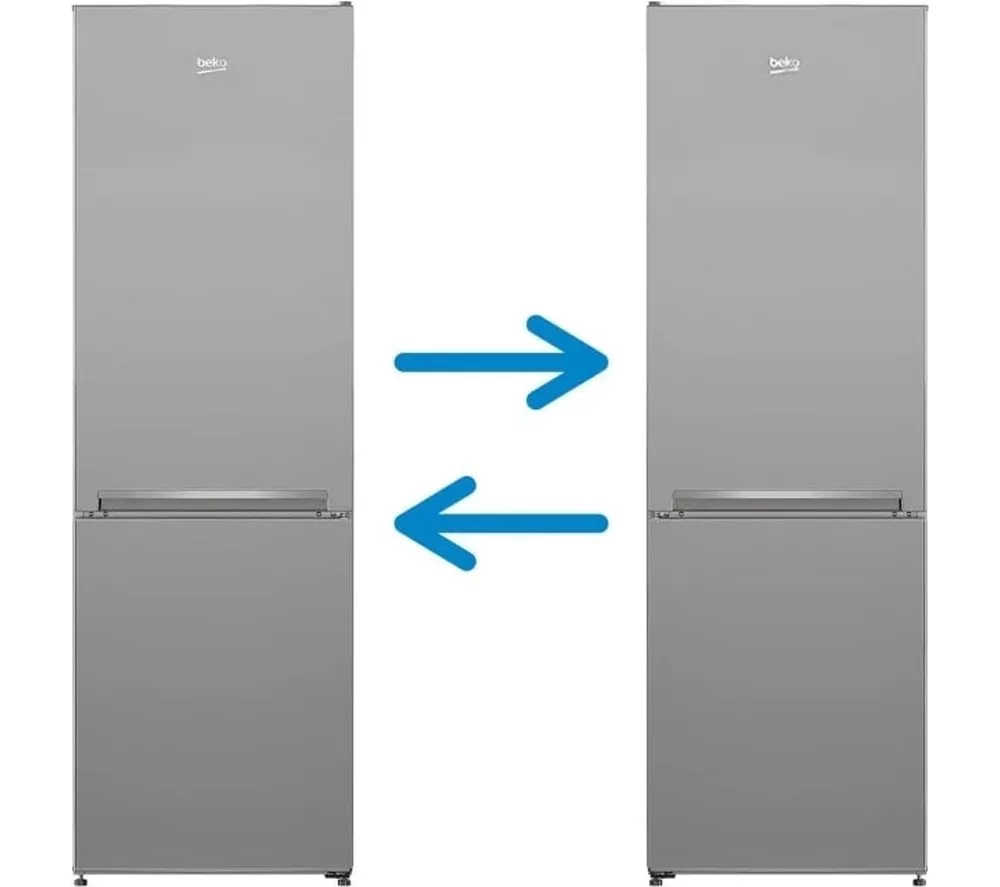 BEKO LSG4545S Tall Fridge - Matte Silver
