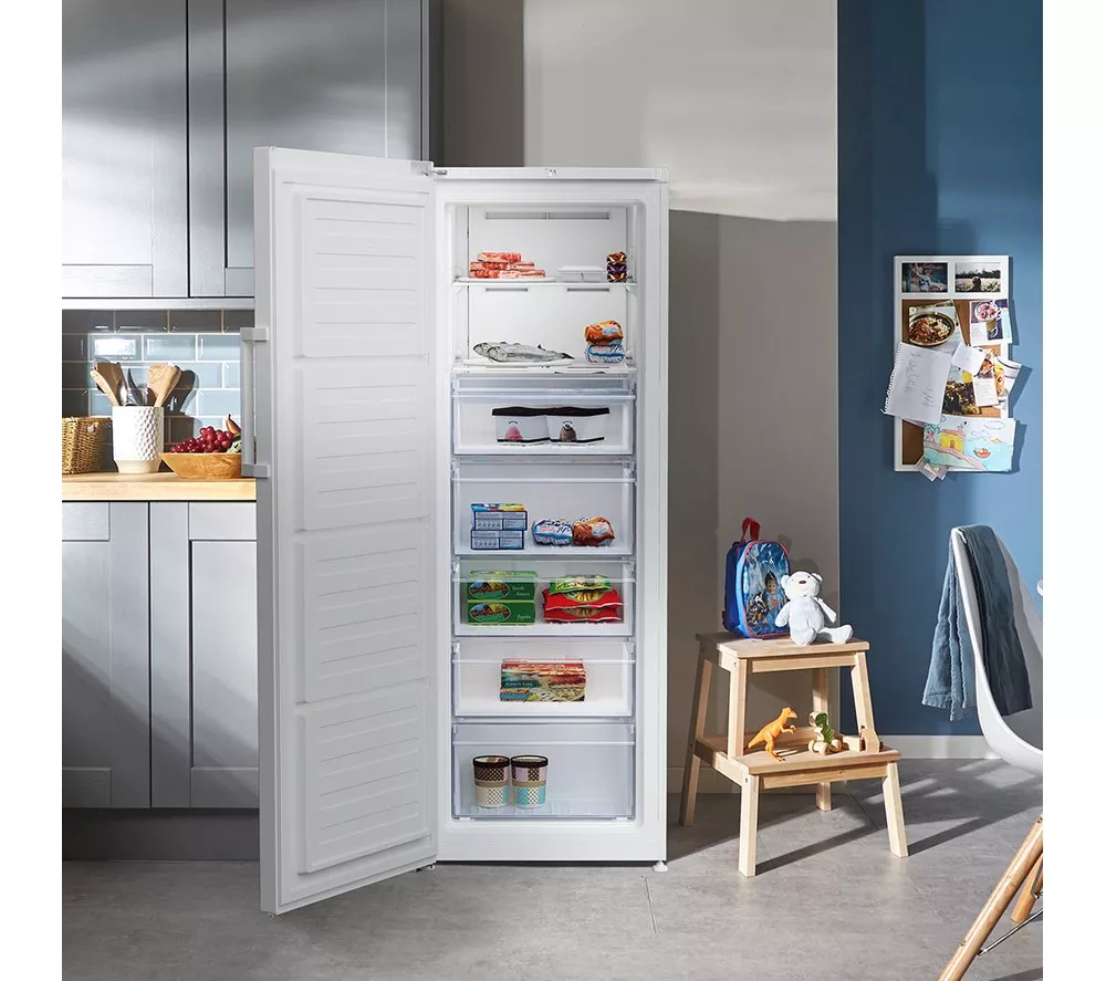 BEKO Pro FFP4671W Tall Freezer - White