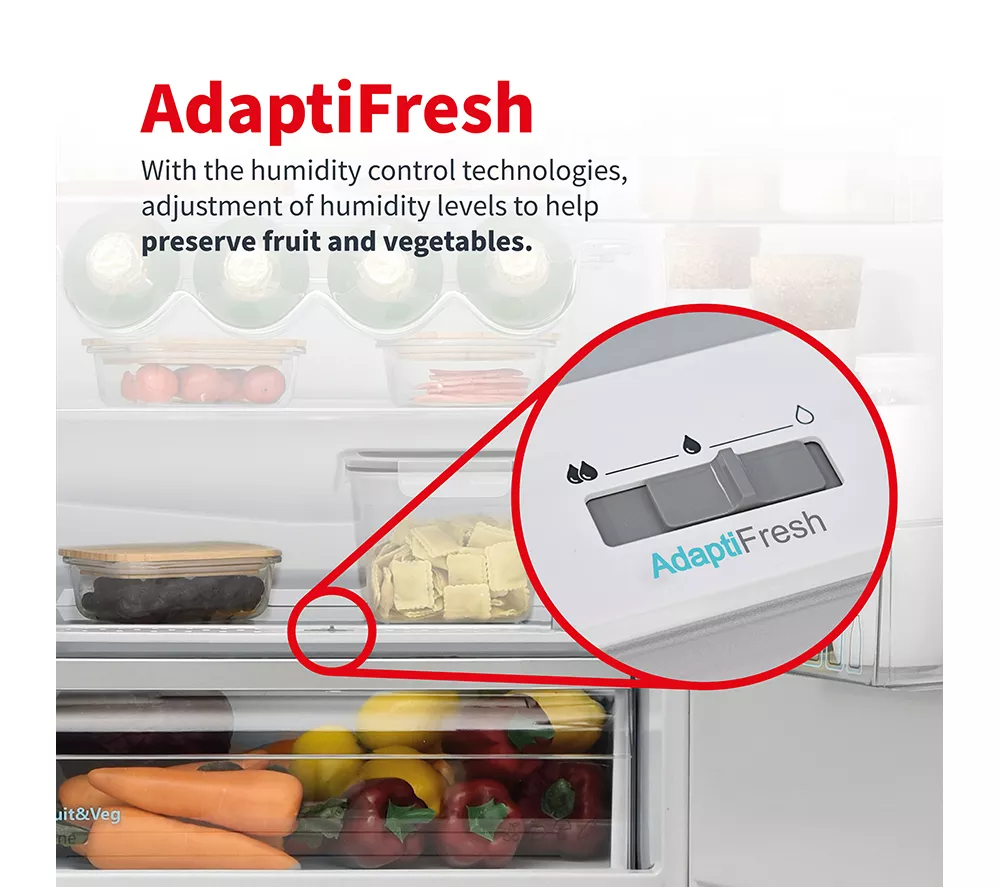 SHARP SJ-BB04DTXWE2-EN 60/40 Fridge Freezer - White