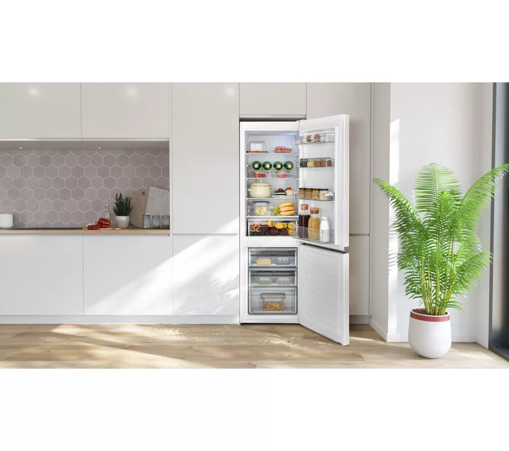 SHARP SJ-BB04DTXWE2-EN 60/40 Fridge Freezer - White