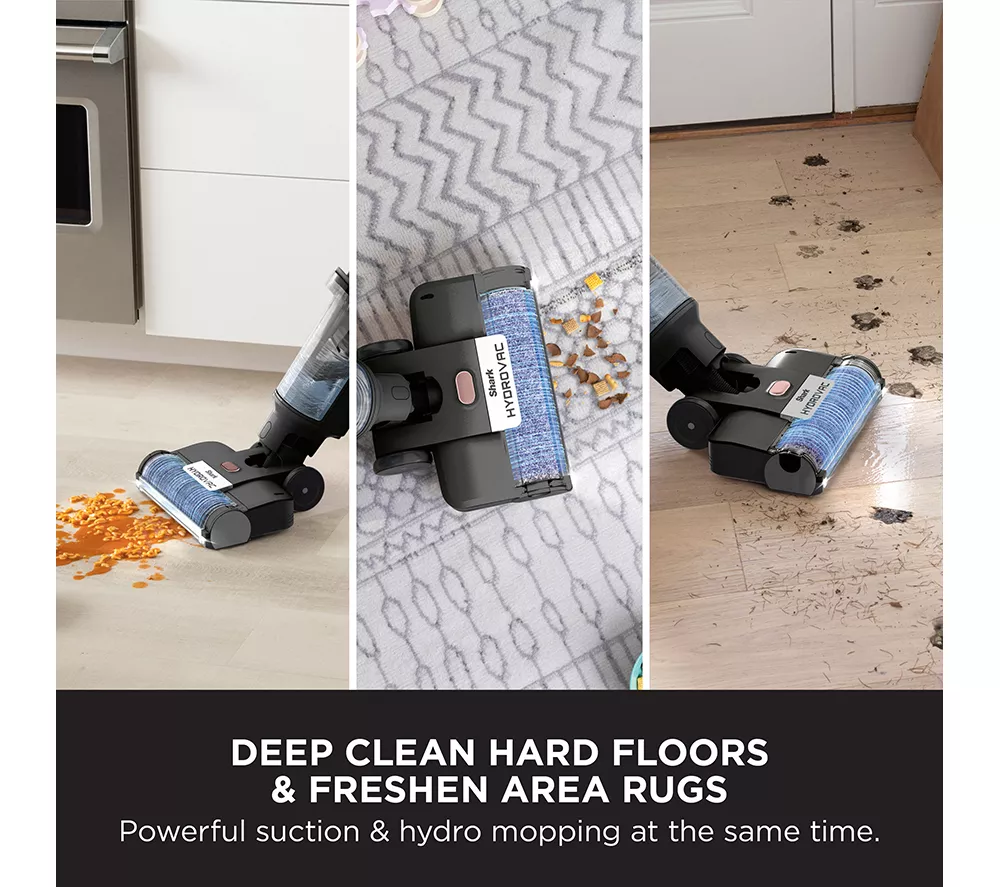 SHARK HydroVac WD210UK Cordless Hard Floor Cleaner – Grey