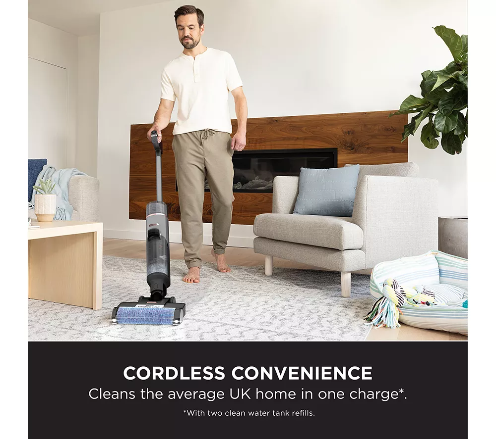 SHARK HydroVac WD210UK Cordless Hard Floor Cleaner – Grey