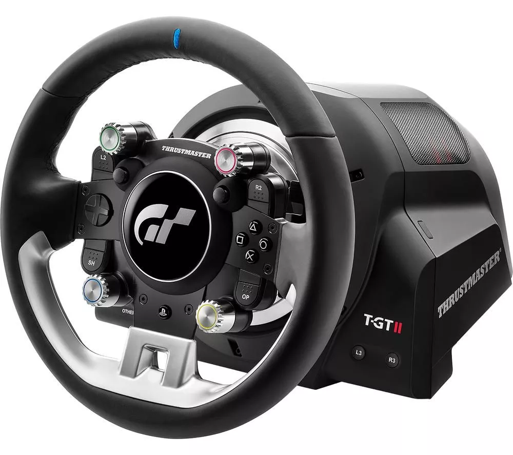 THRUSTMASTER T-GT II Racing Wheel & Pedals - Black