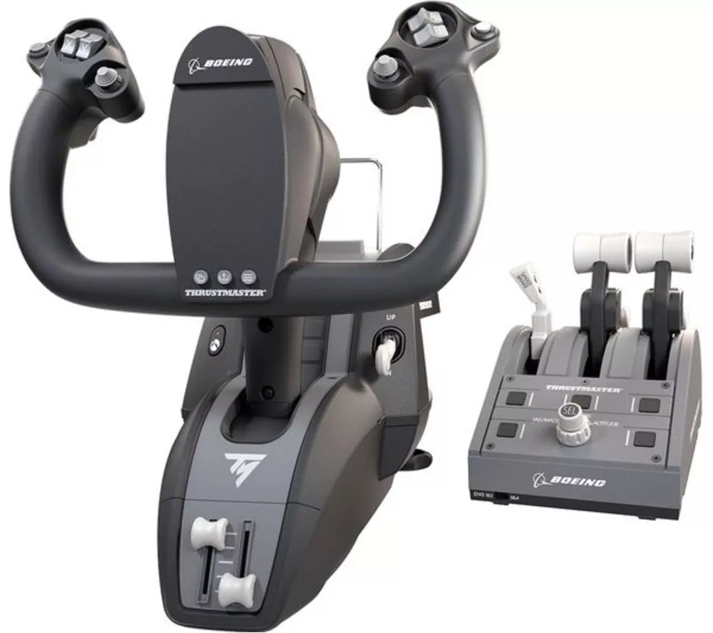 THRUSTMASTER TCA Yoke & Throttle Quadrant Pack Boeing Edition