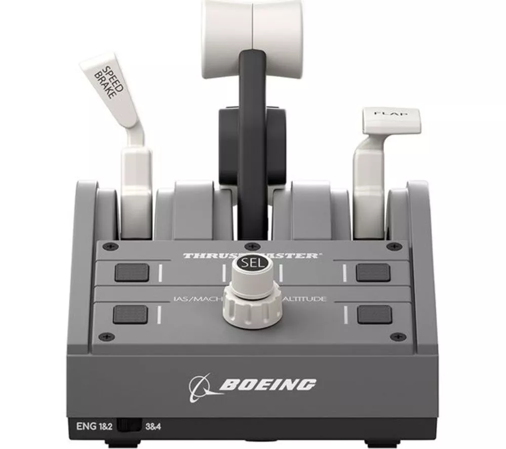 THRUSTMASTER TCA Yoke & Throttle Quadrant Pack Boeing Edition