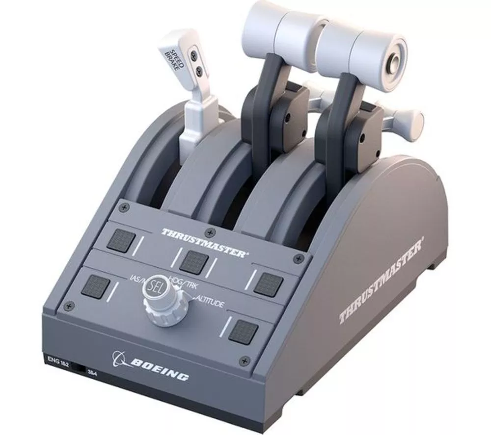 THRUSTMASTER TCA Yoke & Throttle Quadrant Pack Boeing Edition