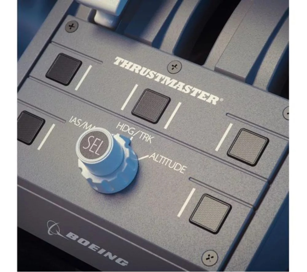 THRUSTMASTER TCA Yoke & Throttle Quadrant Pack Boeing Edition