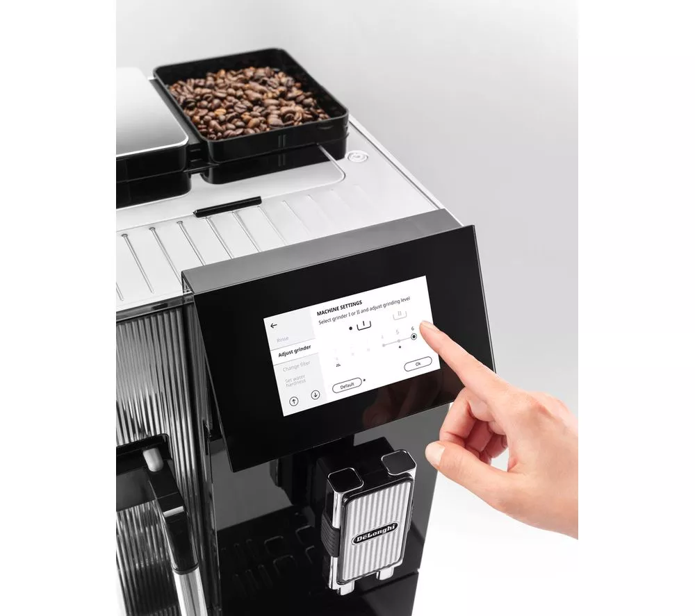 DELONGHI Maestosa Automatic EPAM960.75GLM Smart Bean to Cup Coffee Machine - Metal Black