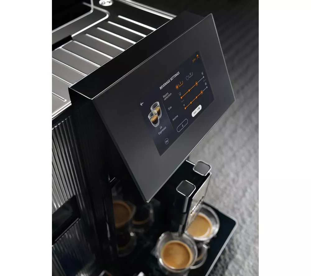 DELONGHI Maestosa Automatic EPAM960.75GLM Smart Bean to Cup Coffee Machine - Metal Black