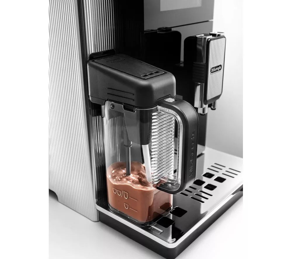 DELONGHI Maestosa Automatic EPAM960.75GLM Smart Bean to Cup Coffee Machine - Metal Black