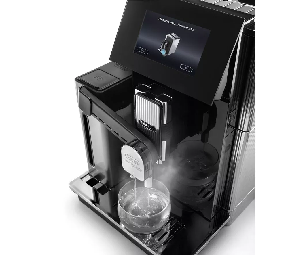 DELONGHI Maestosa Automatic EPAM960.75GLM Smart Bean to Cup Coffee Machine - Metal Black