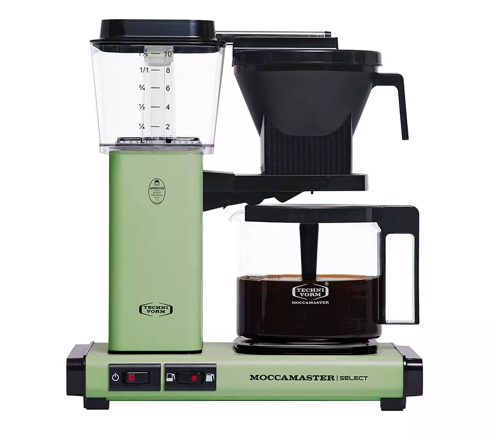 MOCCAMASTER KBG Select 53807 Filter Coffee Machine - Pastel Green