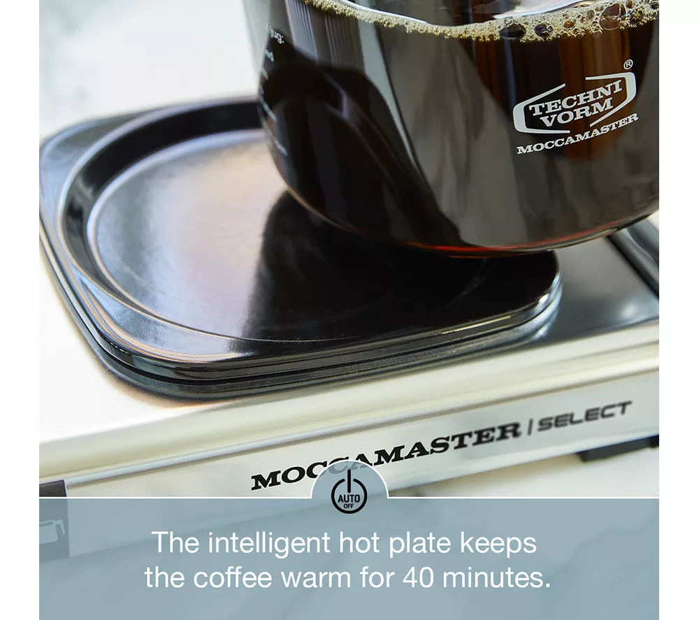MOCCAMASTER KBG Select 53807 Filter Coffee Machine - Pastel Green