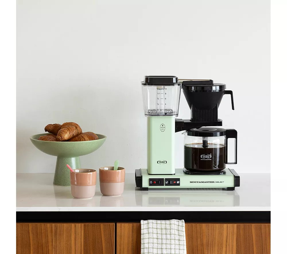 MOCCAMASTER KBG Select 53807 Filter Coffee Machine - Pastel Green