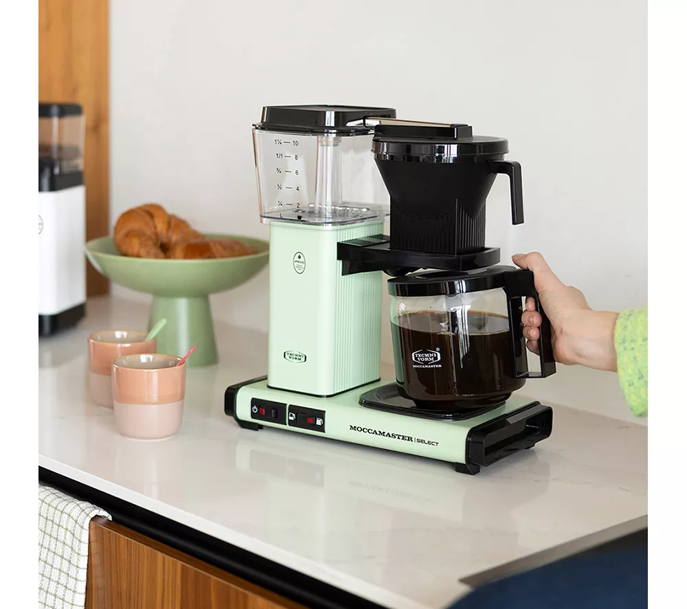 MOCCAMASTER KBG Select 53807 Filter Coffee Machine - Pastel Green